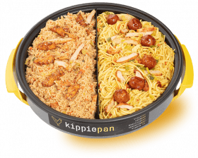 Maaltijdpan Bami en Nasi